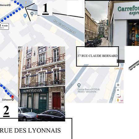 Petite Maison Avec Cour Dans Les Beaux Quartiers-Vous Faites Le Menage- Very Good Prices For T-H-E Location But You Have To Clea-N Th-E Flat Apartment ปารีส ภายนอก รูปภาพ